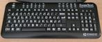ZoomText grootletter toetsenbord - Optelec, Comme neuf, Enlèvement, Filaire, Azerty
