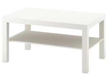 Table basse IKEA blanc, 90x26 cm, IKEA Sweden, Moins de 50 cm, 50 à 100 cm, Comme neuf