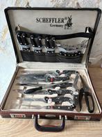 Koffer messenset, Huis en Inrichting, Keuken | Bestek, Ophalen of Verzenden, Zo goed als nieuw