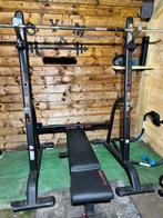 Squatrek + bench, Sport en Fitness, Ophalen, Gebruikt, Krachtstation, Rug