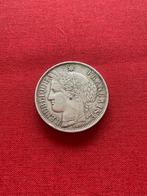 Pièce en argent Rep francaise 5 Frank 1851, Timbres & Monnaies, Timbres | Europe | France, Enlèvement ou Envoi