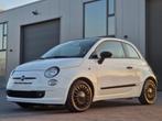 Fiat 500/benzine/keuring/airco/carpass, Auto's, Beige, Beige, 62 kW, Handgeschakeld
