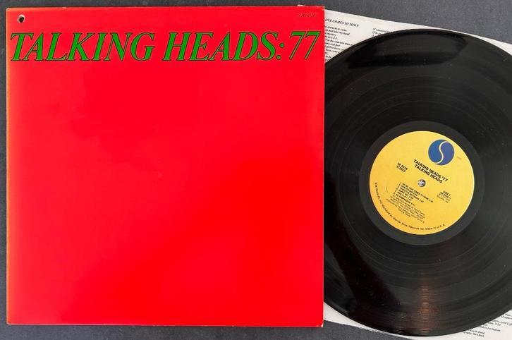 TALKING HEADS - 77 ( LP; USA ), Cd's en Dvd's, Vinyl | Rock, Gebruikt, Poprock, 12 inch, Verzenden