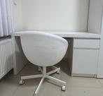 Bureau tafel met stoel, Huis en Inrichting, Bureaus, Ophalen, Met wielen, Zo goed als nieuw, Bureau