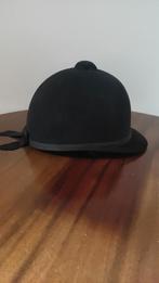 Cromwell horse helmet black velvet, Comme neuf, Enlèvement ou Envoi