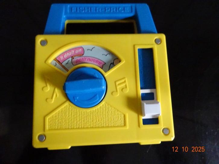 Fisher Price radio "il était un petit navire"*VINTAGE*, Kinderen en Baby's, Speelgoed | Fisher-Price, Ophalen of Verzenden