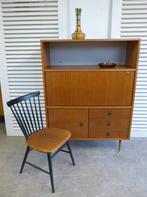 Belle armoire de bureau rétro vintage, Maison & Meubles, Comme neuf, Enlèvement ou Envoi, Bureau