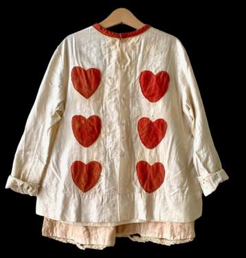 Alice in Wonderland harten kostuum antiek