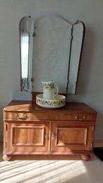 Gratis Vintage 2 persoonsbed 2 nachtkastjes en commode, Antiek en Kunst, Ophalen
