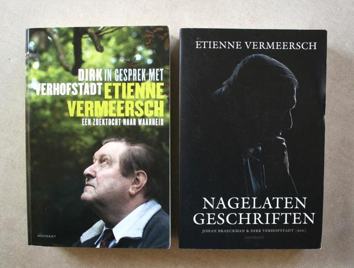 Etienne Vermeersch x 2, Boeken, Filosofie, Gelezen, Wijsbegeerte of Ethiek, Ophalen of Verzenden