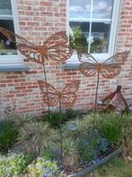 Vlinderset cortenstaal! EYECATHER in elke tuin! TOPPER, Ophalen
