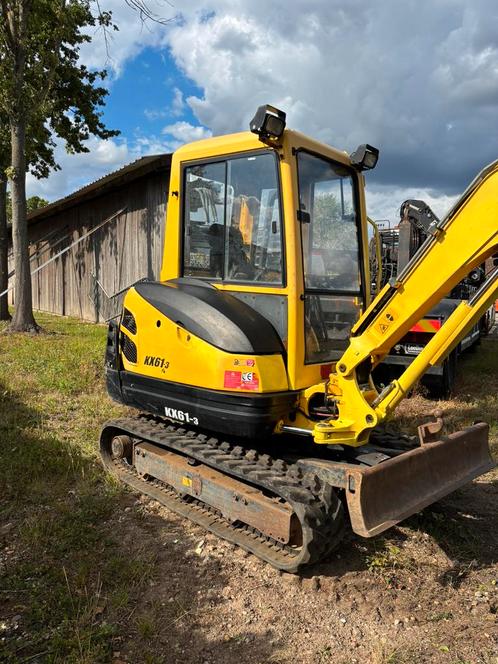 Minigraver kubota KX61-3 graafmachine snelwissel, Zakelijke goederen, Machines en Bouw | Kranen en Graafmachines, Graafmachine
