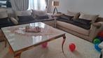 Salon marocain complet avec table et  tapis, Comme neuf, Enlèvement ou Envoi