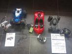 3 TELEGELEIDE AUTO's: Lamborghini, Batmobile, Stormbuster, Ophalen of Verzenden, Gebruikt, Afstandsbediening