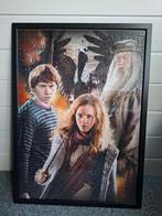 Ingekaderde puzzel Harry Potter 50x70cm, Ophalen, Zo goed als nieuw
