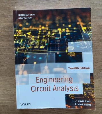 Engineering circuit analysis 12th edition  beschikbaar voor biedingen