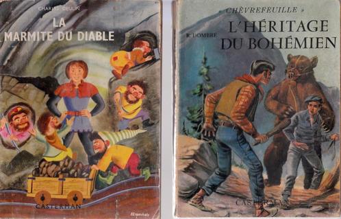 L'HÉRITAGE DU BOHÉMIEN + LA MARMITE DU DIABLE ( Casterman ), Boeken, Avontuur en Actie, Gelezen, Ophalen of Verzenden