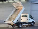 Iveco Daily 35C14 Kipper 3500kg trekhaak Airco Cruise Kieper, Auto's, Bestelwagens en Lichte vracht, Gebruikt, Euro 6, Iveco, Wit