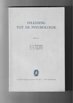 Boek-Inleiding tot de psychologie (Dln 1 en 2), Ophalen of Verzenden, Gelezen, Hoger Onderwijs