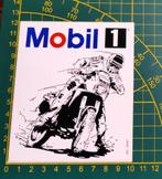 Sticker Moto Paris Dakar Mobil 1 Oil, Verzamelen, Ophalen of Verzenden
