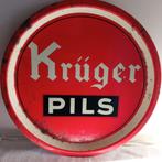 plateau Krûger pils, Collections, Marques de bière, Enlèvement ou Envoi, Utilisé, Panneau, Plaque ou Plaquette publicitaire