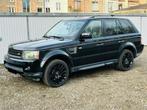 RANGE ROVER SPORT 3.0D lICHTE VRACHT 150€ TAX, Auto's, Land Rover, Automaat, Zwart, Zwart, Leder