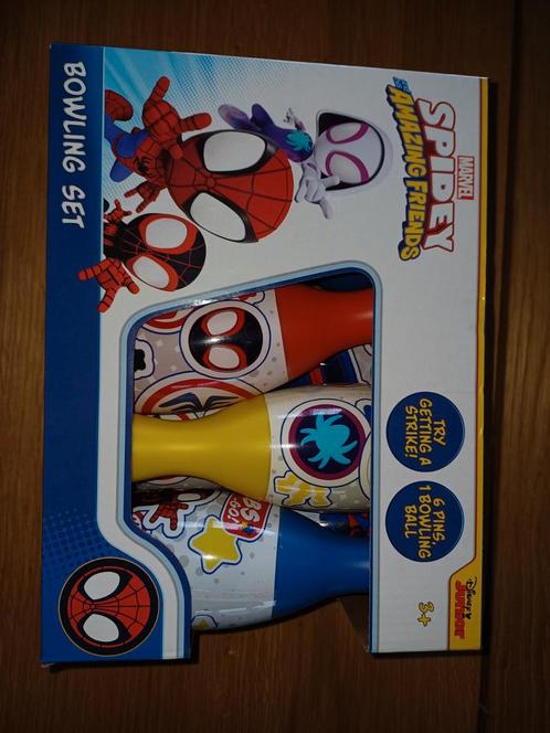 Spiderman bowling set, Kinderen en Baby's, Speelgoed | Educatief en Creatief, Nieuw, Ontdekken, Ophalen of Verzenden