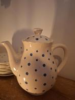 Boch koffiekan blauwe bloempjes, Antiek en Kunst, Ophalen of Verzenden