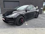 Tesla model y long range dual motor AWD, Auto's, Automaat, Zwart, Parkeersensor, Zwart