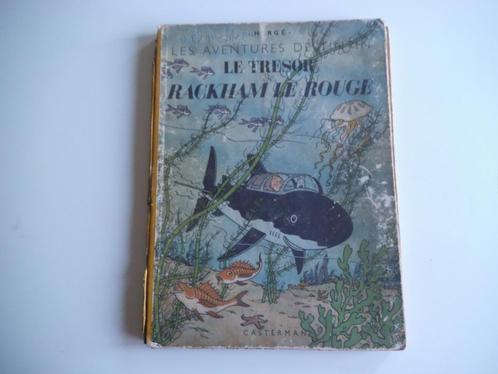 Tintin The Treasure of Rackham Red 1946, Livres, BD, Utilisé, Une BD, Enlèvement ou Envoi