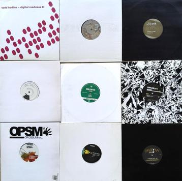 Lot van 9 TECH HOUSE  vinyl maxi singles periode 2004/2007 beschikbaar voor biedingen