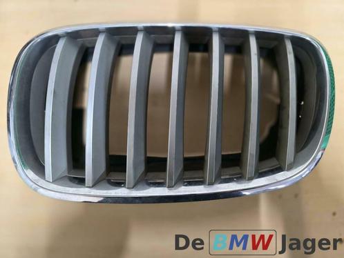 Grill rechts chroom BMW X5 E70 & LCI X6 E71 E72 51137171396, Auto-onderdelen, Carrosserie, BMW, Gebruikt, Ophalen of Verzenden