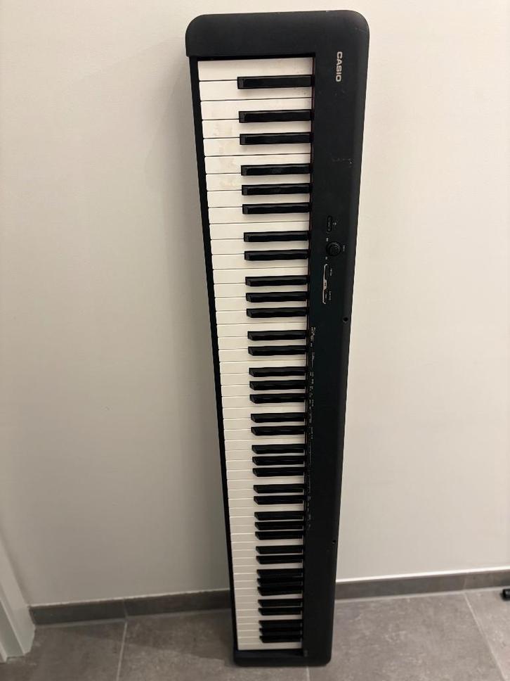 Casio Keyboard Zwart  CDP S110, Musique & Instruments, Claviers, Utilisé, 88 touches, Casio, Enlèvement