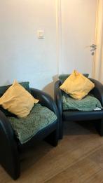 Poufs en cuir IKEA, Maison & Meubles, Enlèvement, Comme neuf, Ikea