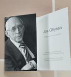 Bidprentje Jos Ghysen, Ophalen of Verzenden, Bidprentje