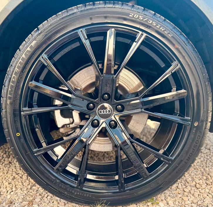 22” velgen + banden / jantes 22” + pneus, Auto-onderdelen, Banden en Velgen, Banden en Velgen, All Season, Overige maten, Ophalen