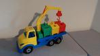 Vrachtwagen met lading en kraan., Enfants & Bébés, Jouets | Duplo & Lego, Comme neuf, Enlèvement ou Envoi