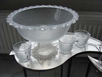 Sangria punchset met 6 kopjes, vintage beschikbaar voor biedingen