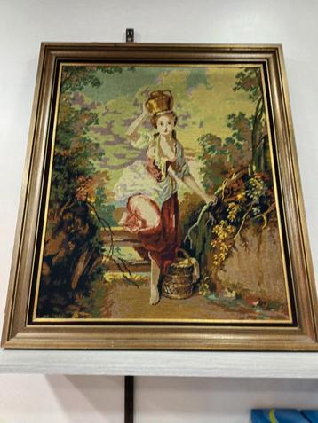 Tableau brodé beschikbaar voor biedingen