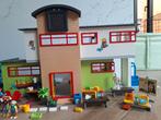 Playmobil grote school met schoolbus, Kinderen en Baby's, Ophalen of Verzenden, Zo goed als nieuw