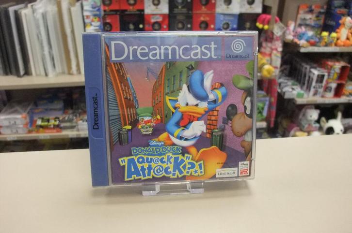 Disney's Donald Duck Quack attack (cib) dreamcast, Games en Spelcomputers, Games | Sega, Gebruikt, Saturn of Dreamcast, Platform