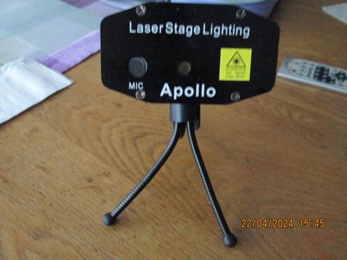 Stoboscope et laser lighting., Musique & Instruments, Lumières & Lasers, Comme neuf, Laser, Commande sonore, Couleur, Effet stroboscopique