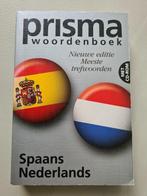 2 prisma woordenboek Spaans - Nederlands en Nederlands - Spa, Ophalen of Verzenden, Nederlands