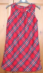 Stijlvol rood tartan jurkje met strikje - maat 134, Meisje, H&M, Ophalen of Verzenden, Zo goed als nieuw