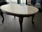 Ovalen salontafel, Huis en Inrichting, Tafels | Salontafels, Ophalen, Gebruikt, Klassiek, 50 tot 100 cm