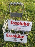 Esso oliekorf, Ophalen, Gebruikt, Reclamebord