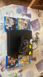 PlayStation 4 met  4 games en een nieuwe controller, Ophalen, Zo goed als nieuw, Met 1 controller, Met games