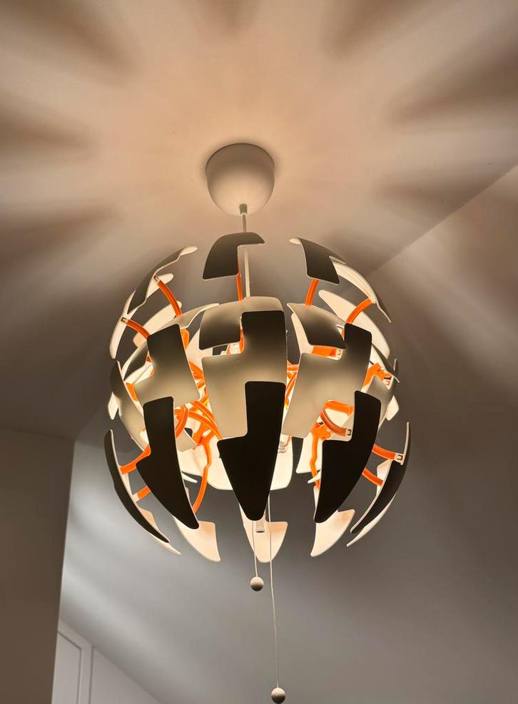 IKEA PS 2014 Hanglamp Wit, Huis en Inrichting, Lampen | Hanglampen, Zo goed als nieuw, Kunststof, Ophalen