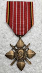 Medaille, Dankbetuiging kruis Veteranen Koning Albert 1, WOI, Verzamelen, Ophalen of Verzenden, Landmacht, Lintje, Medaille of Wings