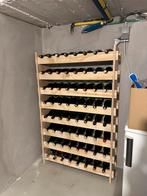 Wijnrek - flessenrek - 64 flessen, Neuf, Enlèvement, Bois, 75 cm ou plus